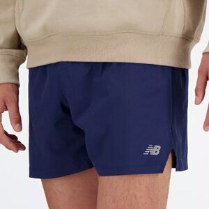 New Balance Navy 5" Shorts in Medium